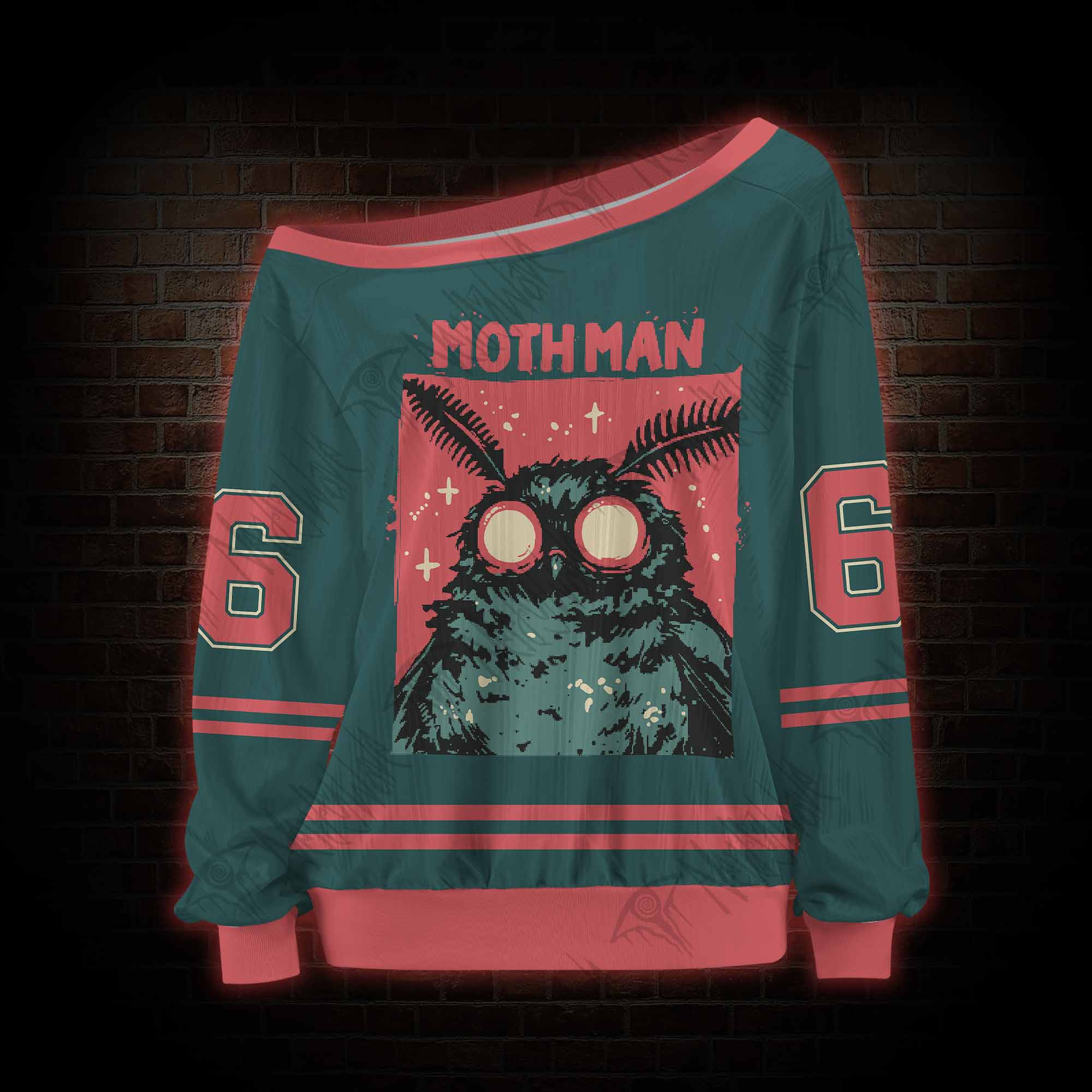 Mothman Off Shoulder Jersey