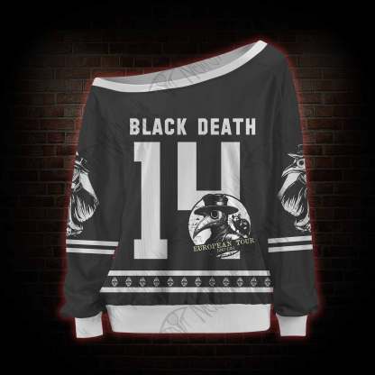 Black Death European Tour Off Shoulder Jersey