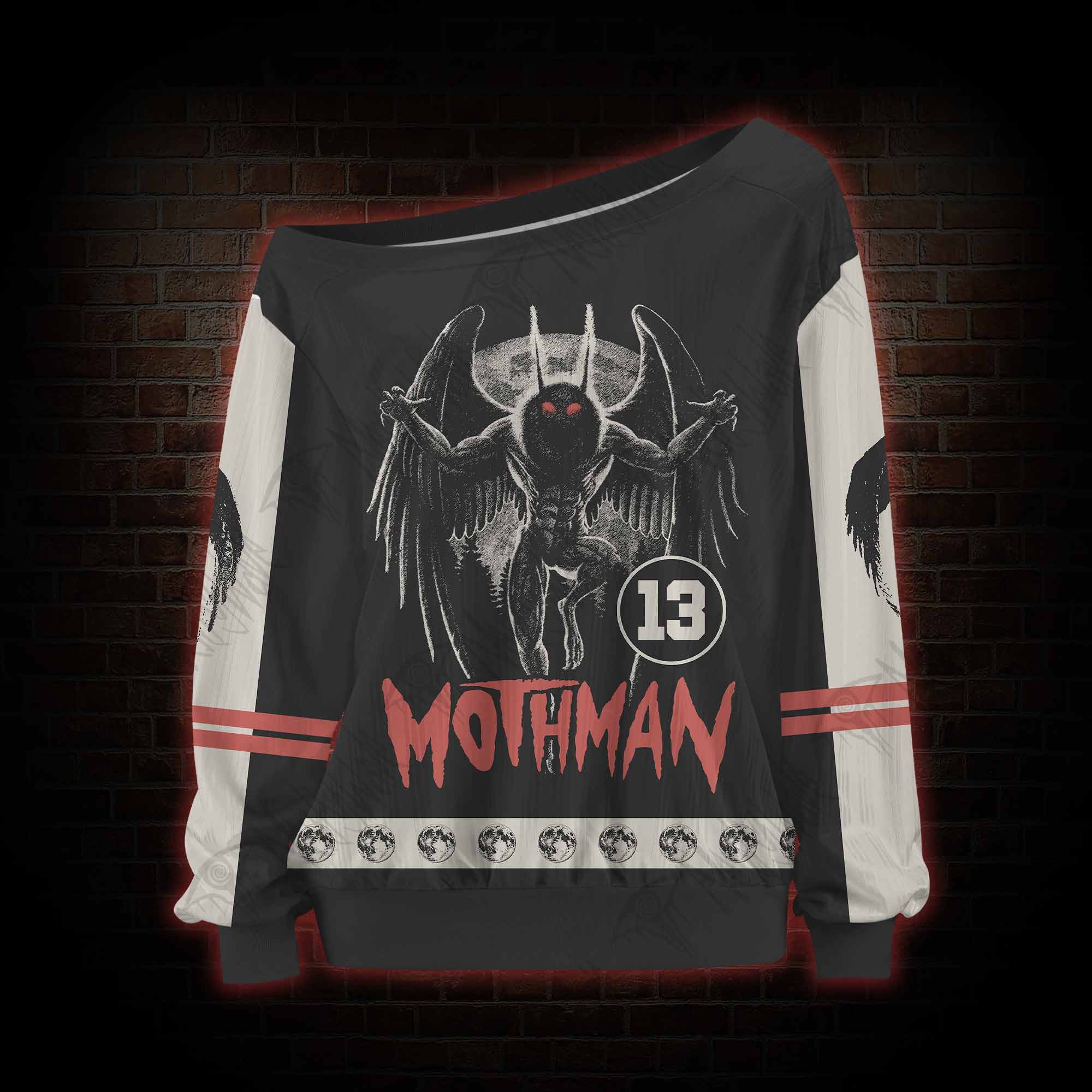 Mothman Legend Off Shoulder Jersey