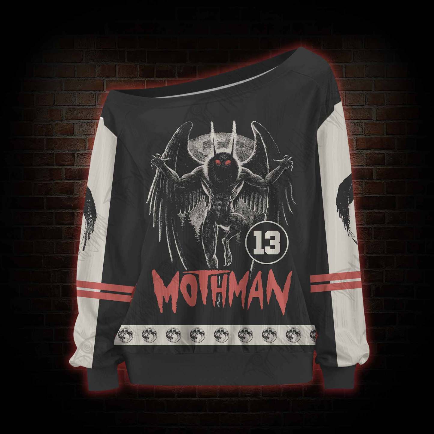 Mothman Legend Off Shoulder Jersey