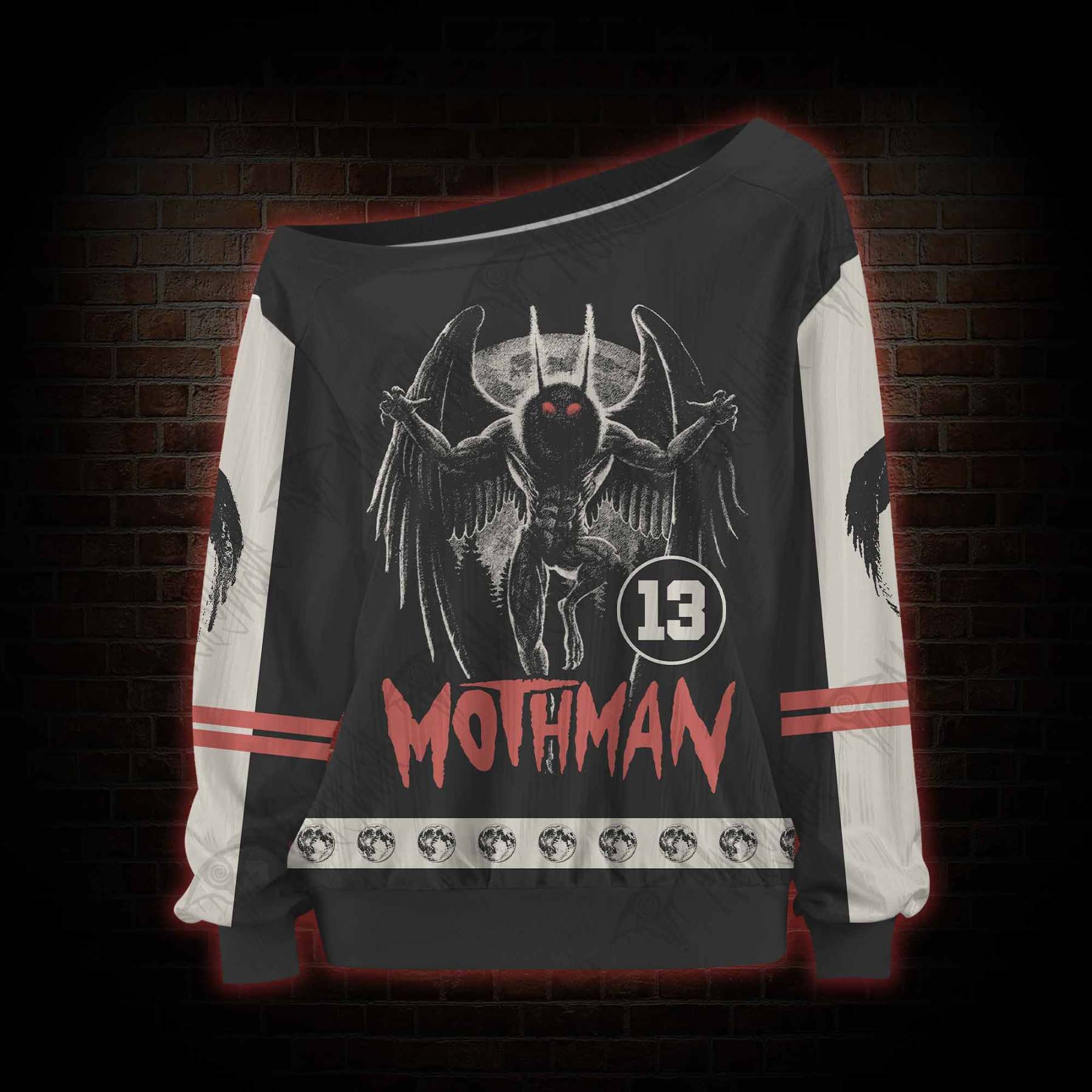 Mothman Legend Off Shoulder Jersey