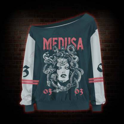 Medusa Off Shoulder Jersey
