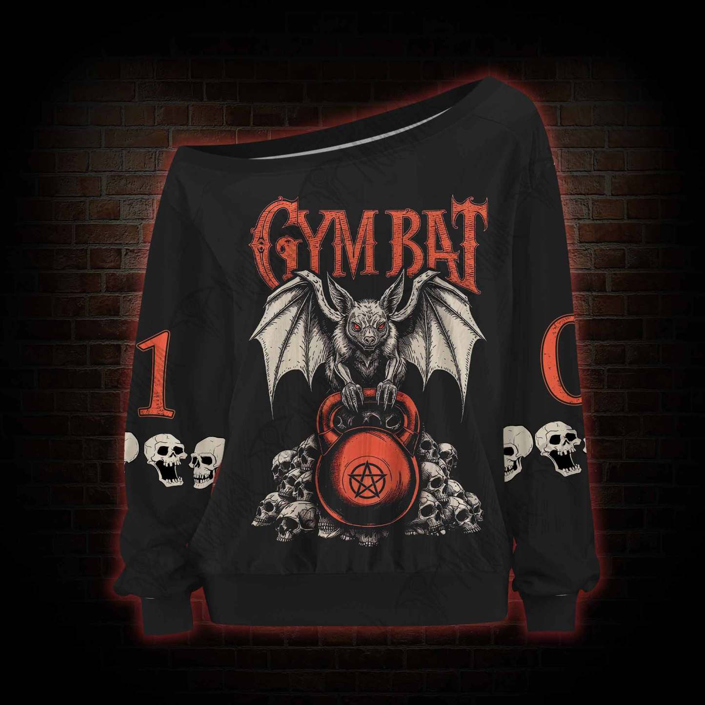 Gym Power Off Shoulder Jersey