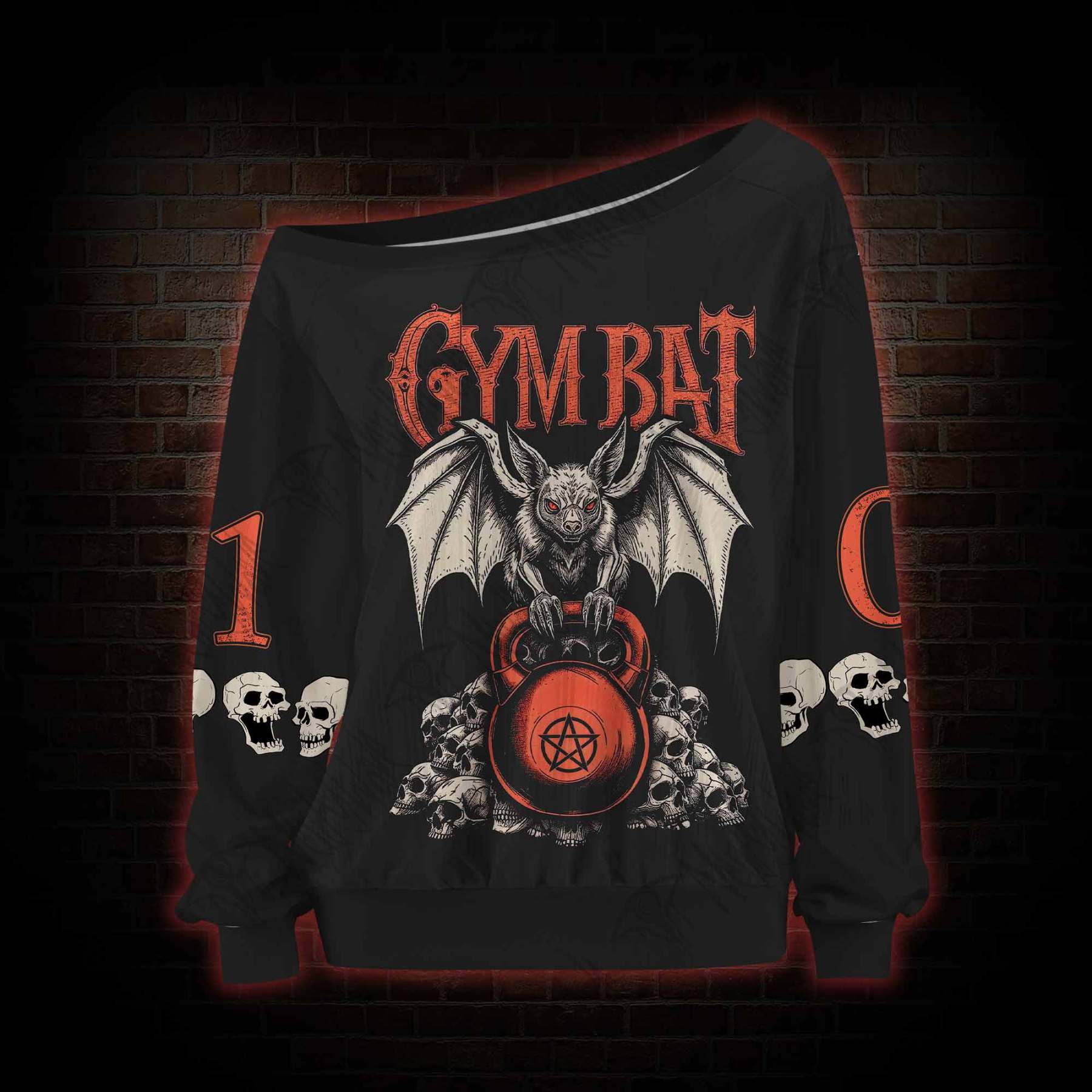 Gym Power Off Shoulder Jersey