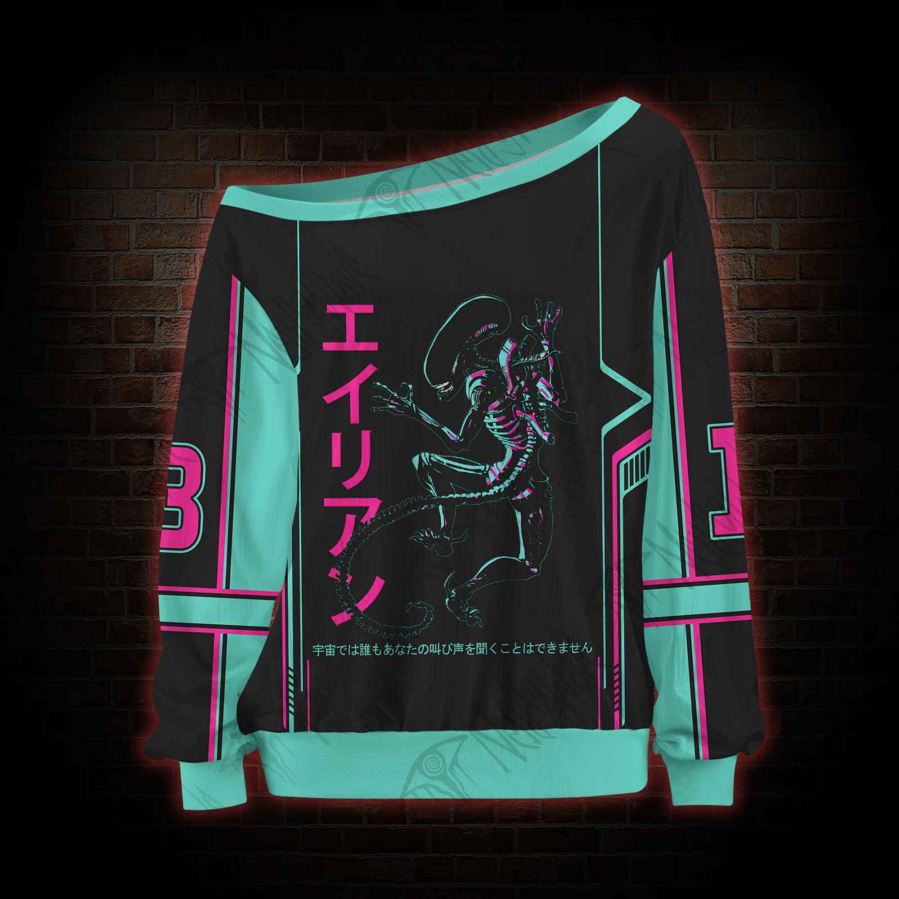 Alien Perfect Organism Off Shoulder Jersey