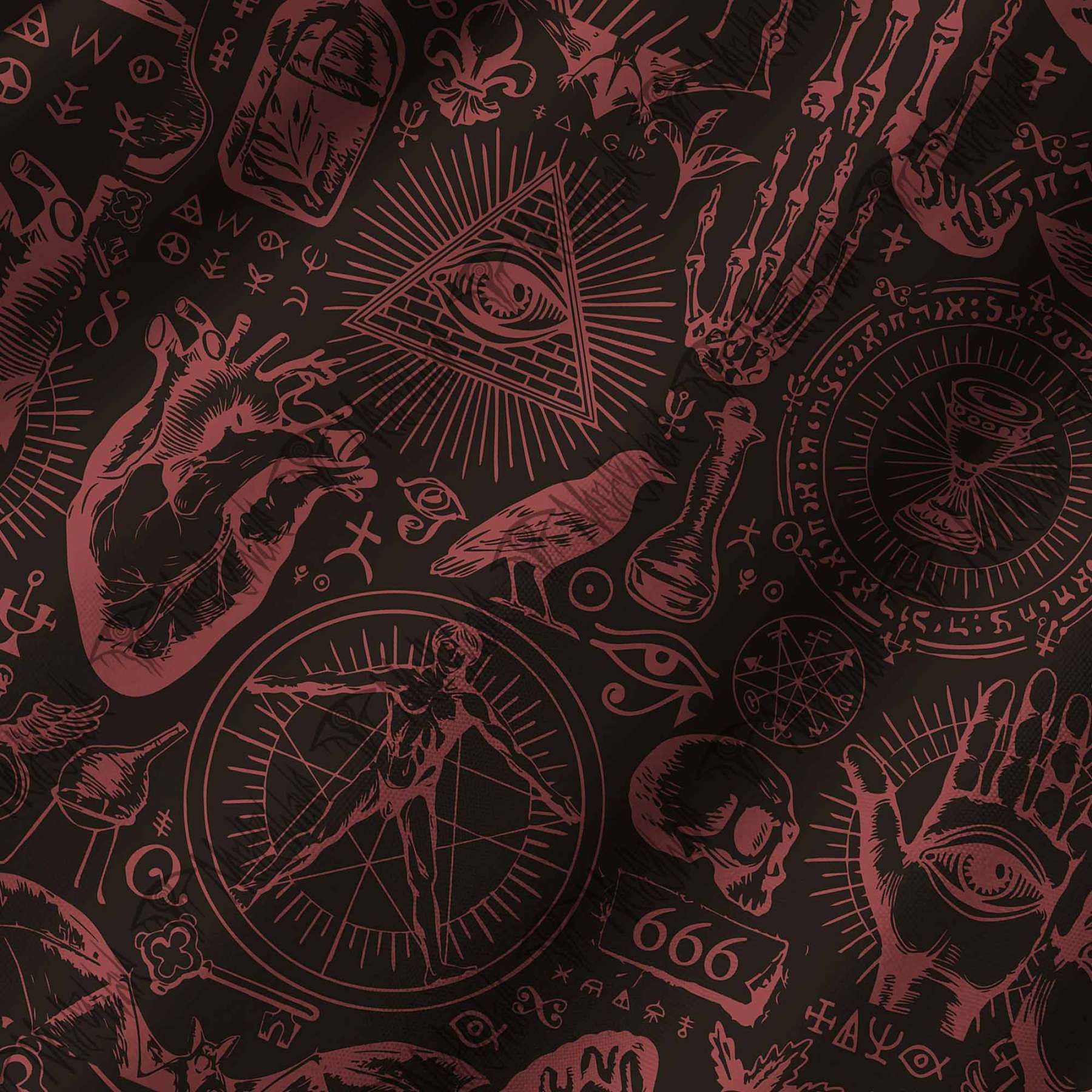 Occultism Graphic Resort Set