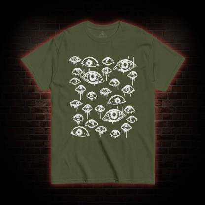 Grunge Eyeball Weird T-shirt