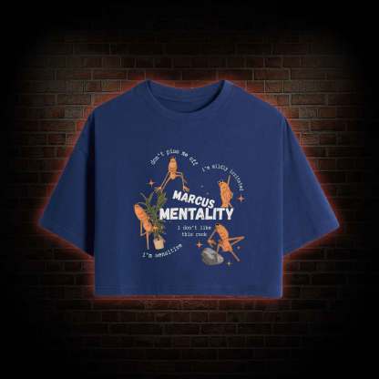 Marcus the Worm Crop Top