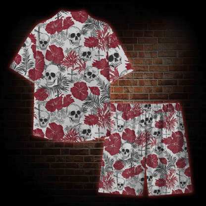 Poppy and Skull Graphic Resort Set