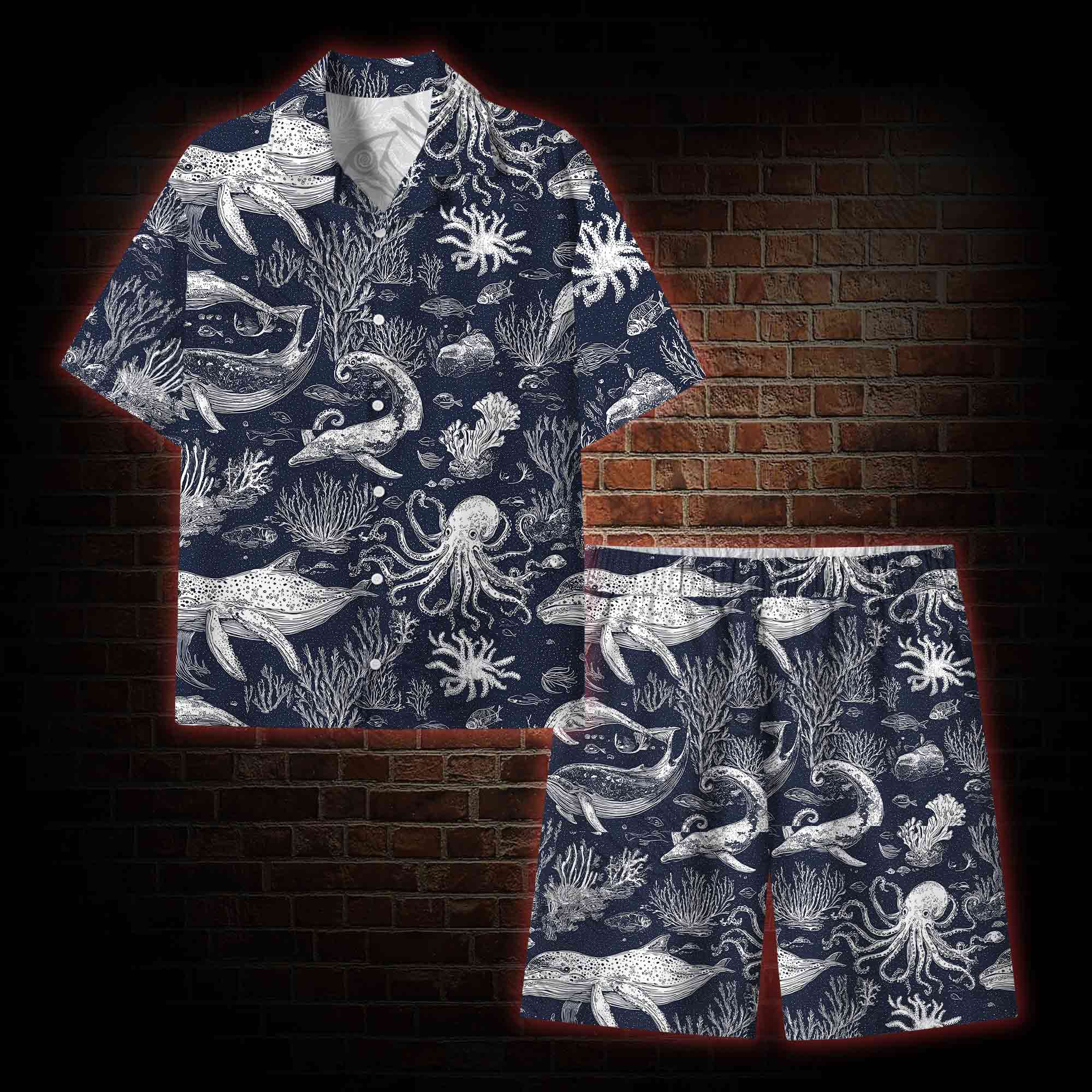 Cthulhu in the Deep Sea Graphic Resort Set