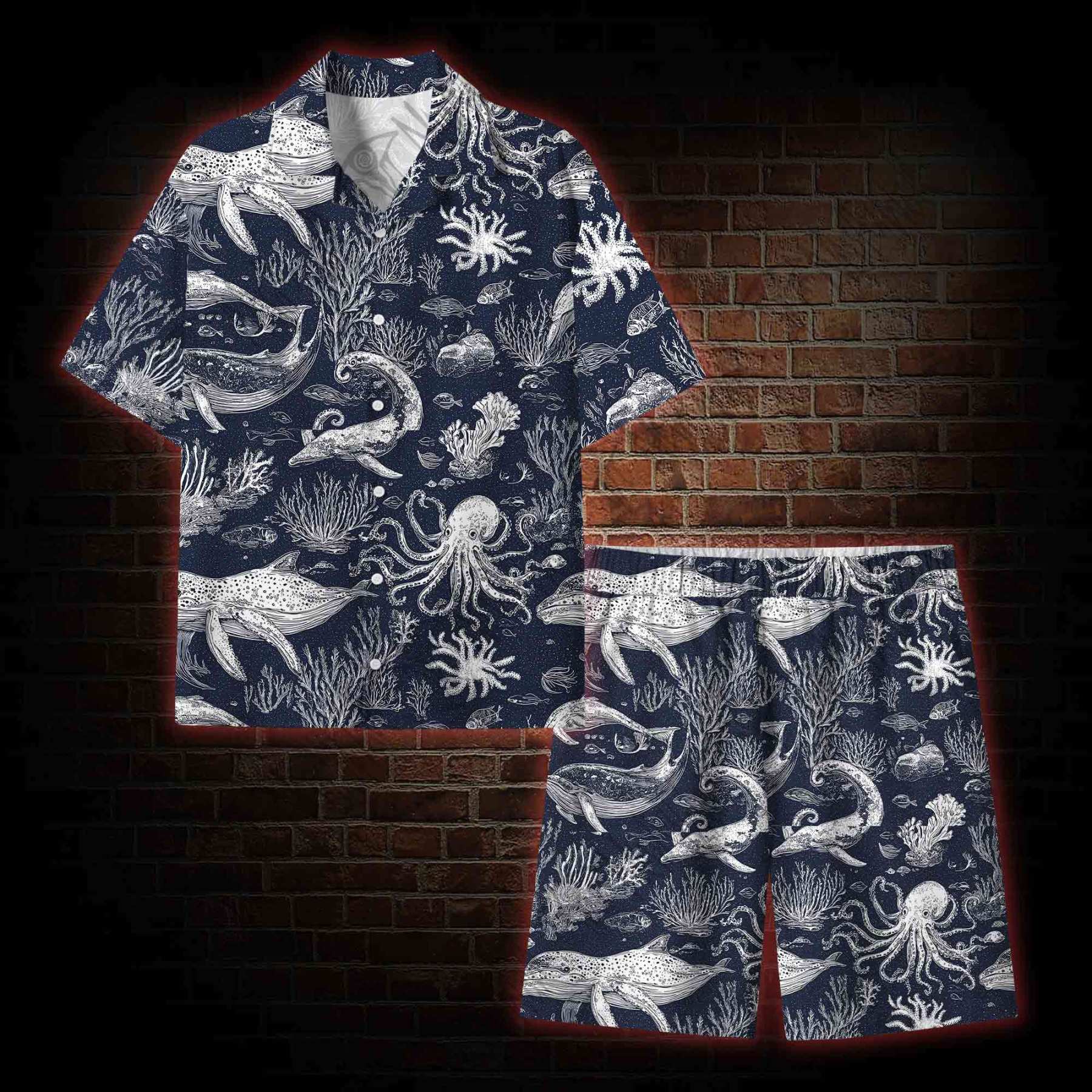 Cthulhu in the Deep Sea Graphic Resort Set