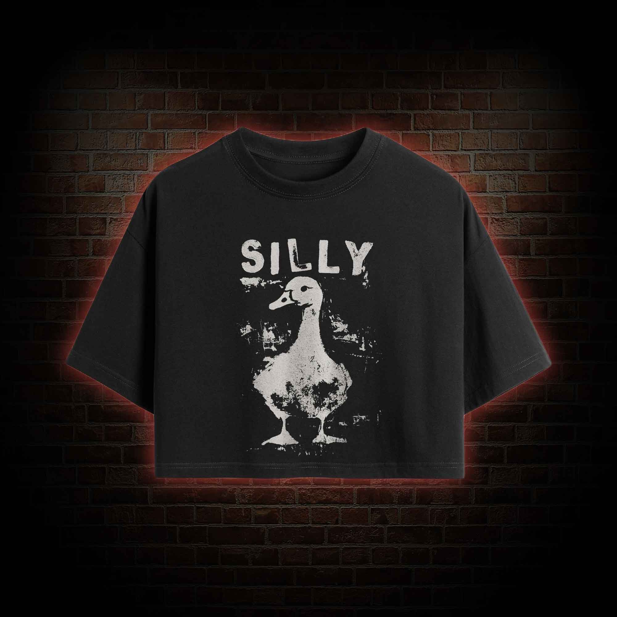 Silly Goose Crop Top