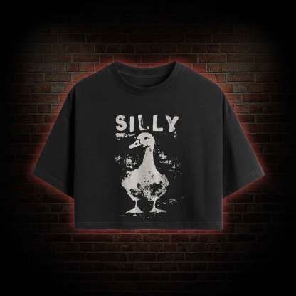 Silly Goose Crop Top