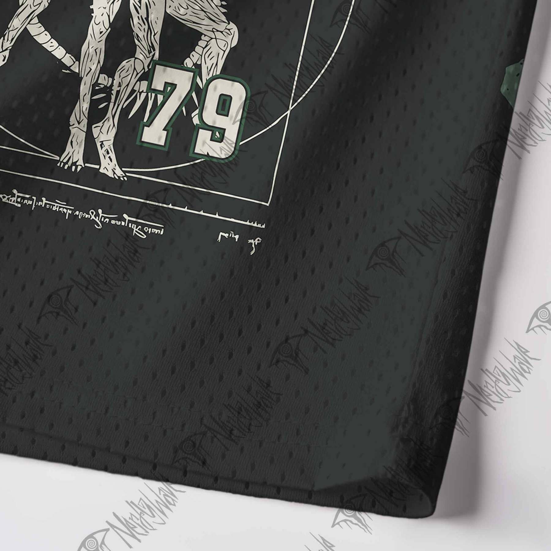 Alien Horror Mesh Jersey Tank Top