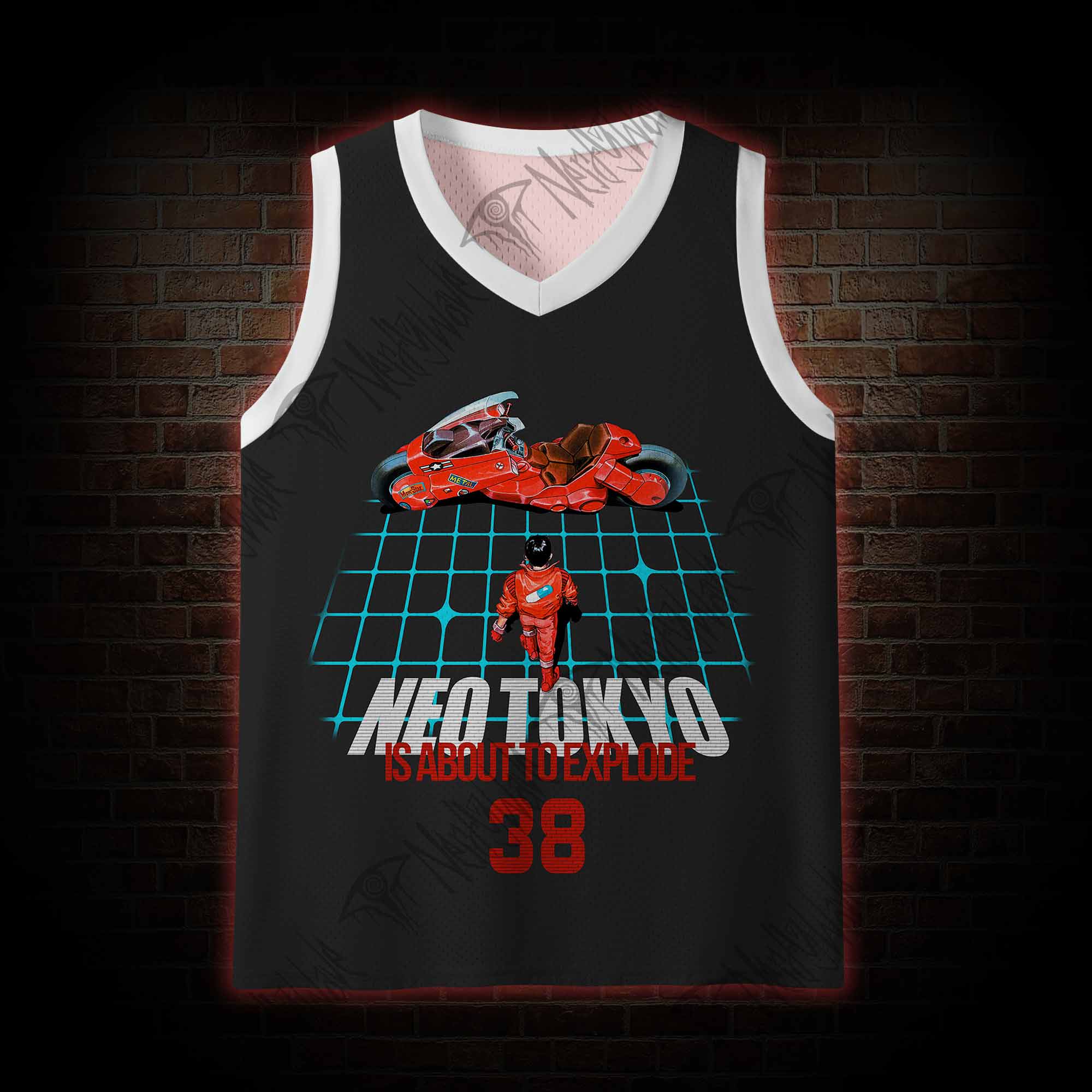 The Future is not a Straight Line Mesh Jersey Tank Top