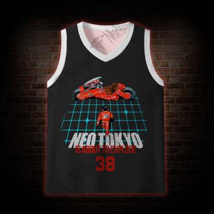 The Future is not a Straight Line Mesh Jersey Tank Top