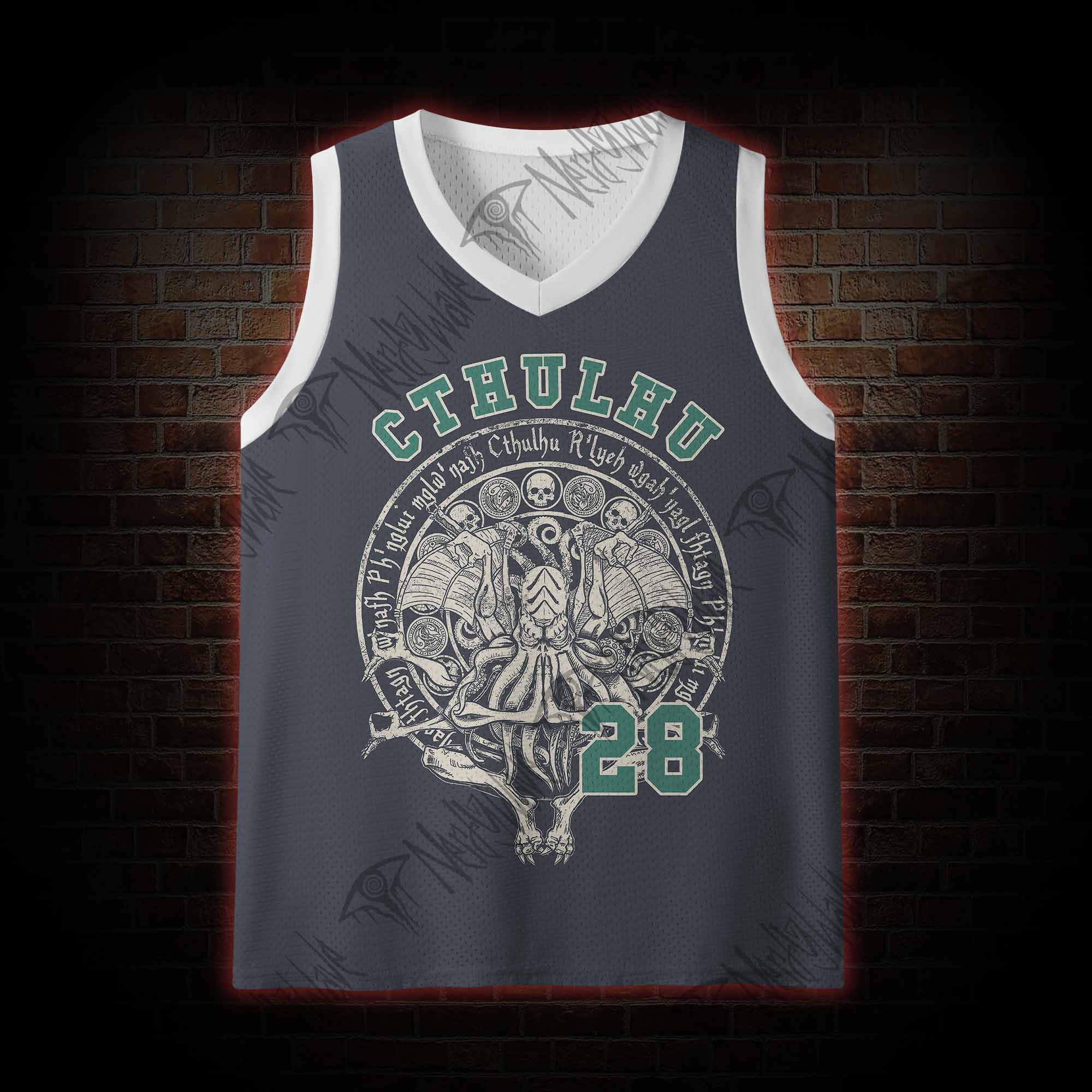 Cthulhu Mesh Jersey Tank Top