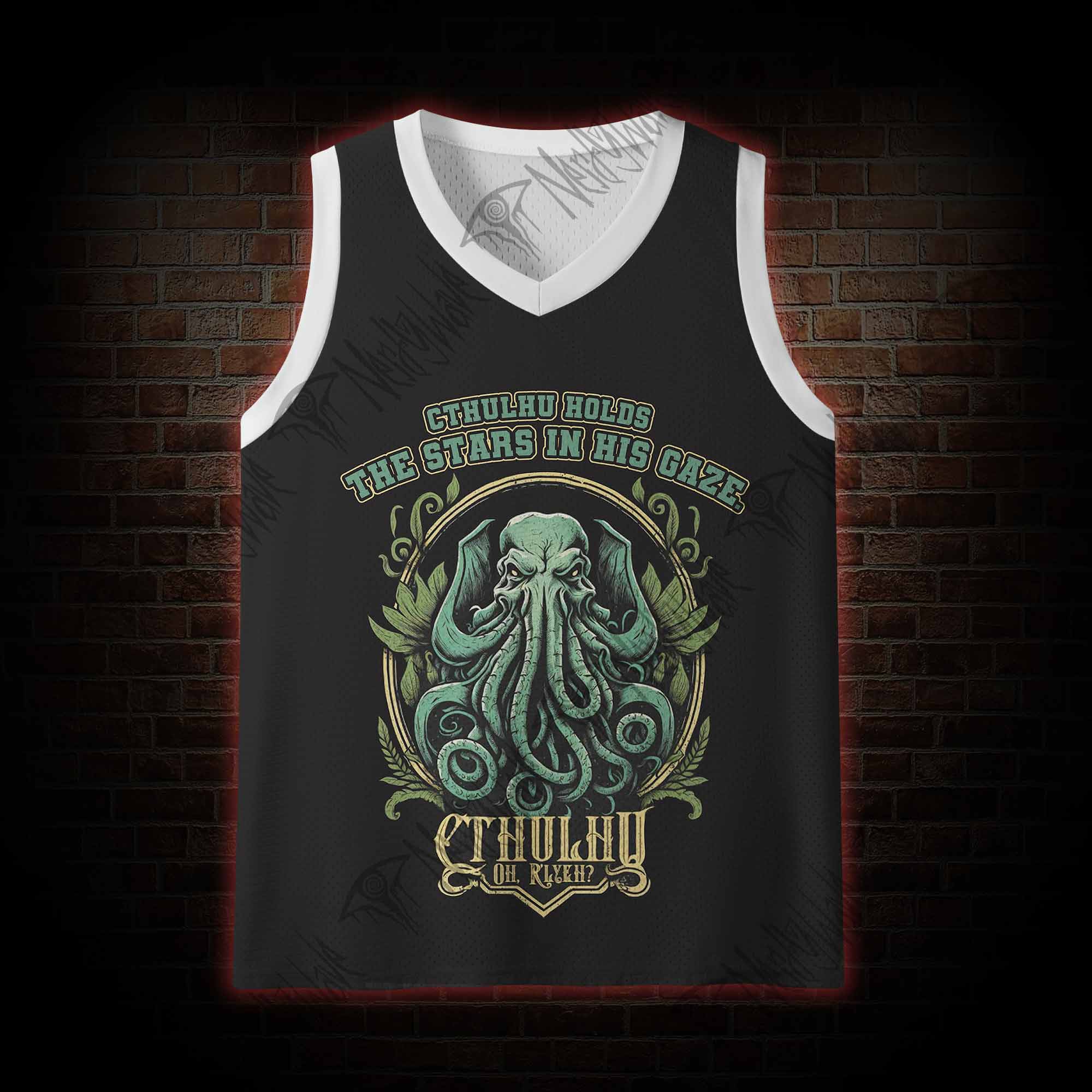 Cthulhu Gaze Mesh Jersey Tank Top