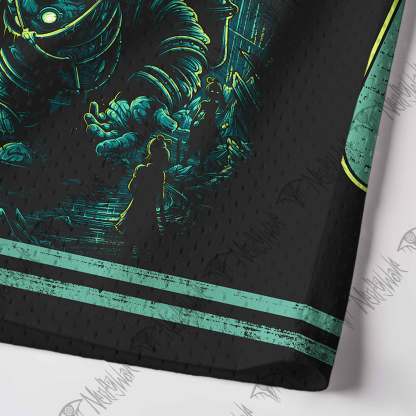 Underwater City Mesh Jersey Tank Top