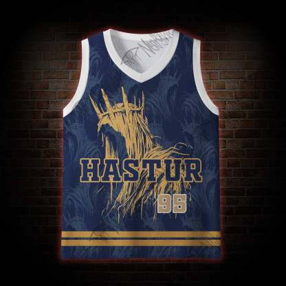 The King in Yellow Mesh Jersey Tank Top