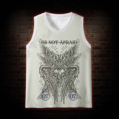 Be Not Afraid Mesh Jersey Tank Top