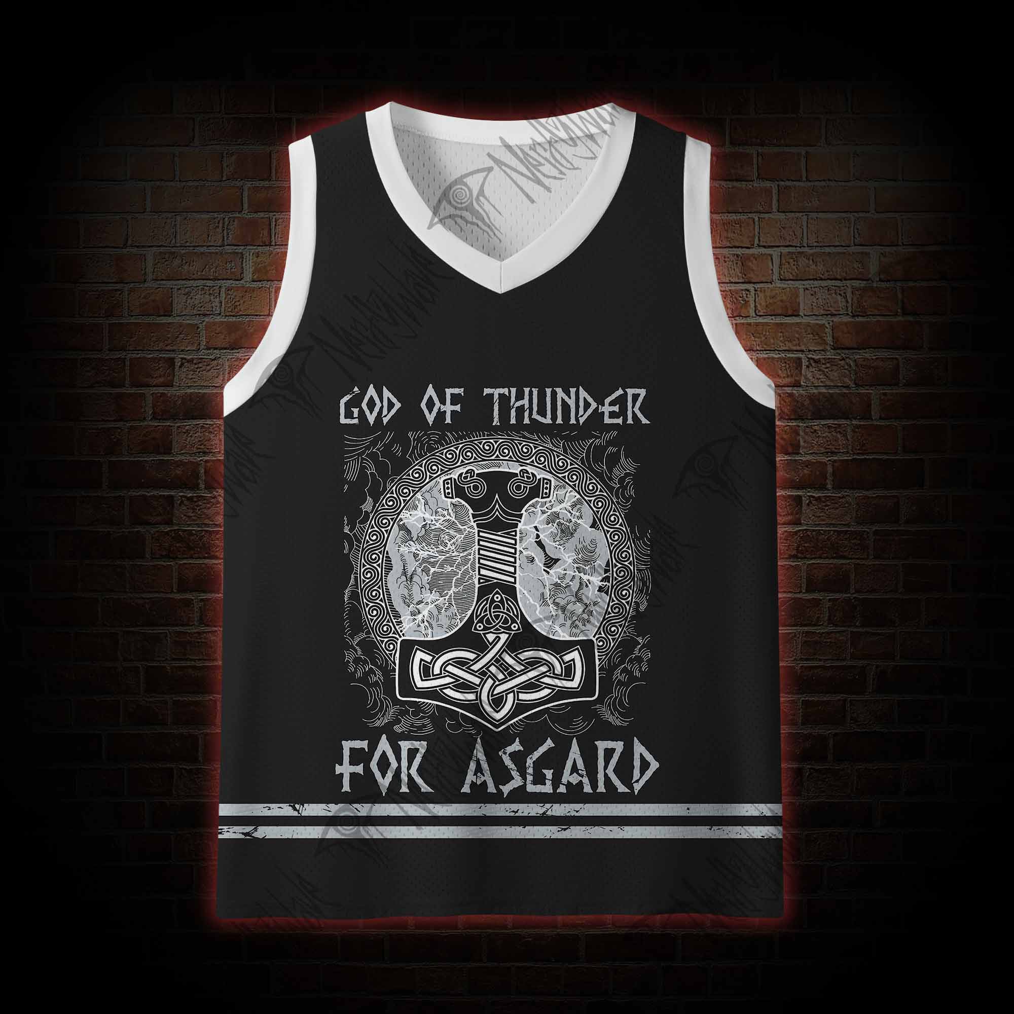 God of Thunder Mesh Jersey Tank Top