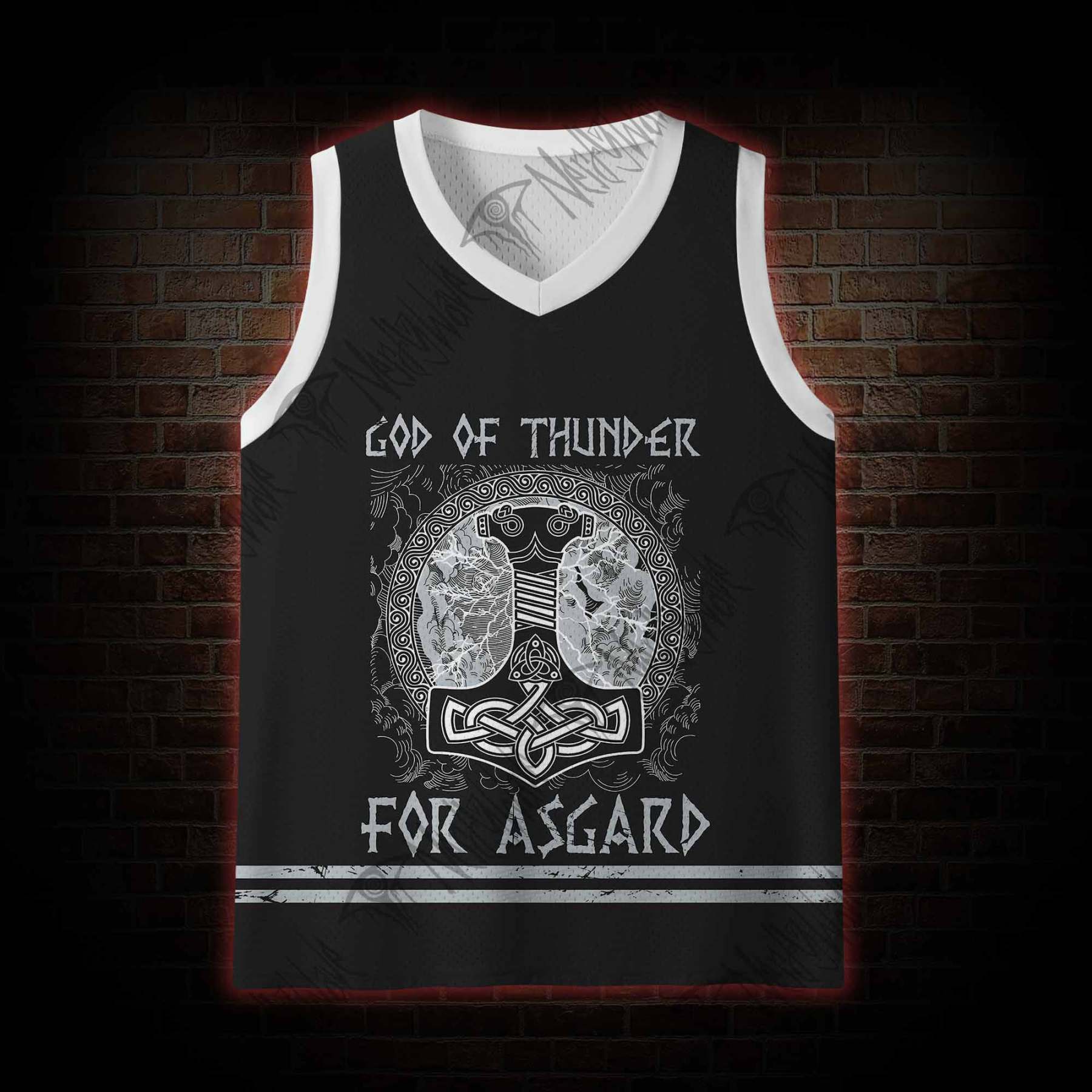 God of Thunder Mesh Jersey Tank Top