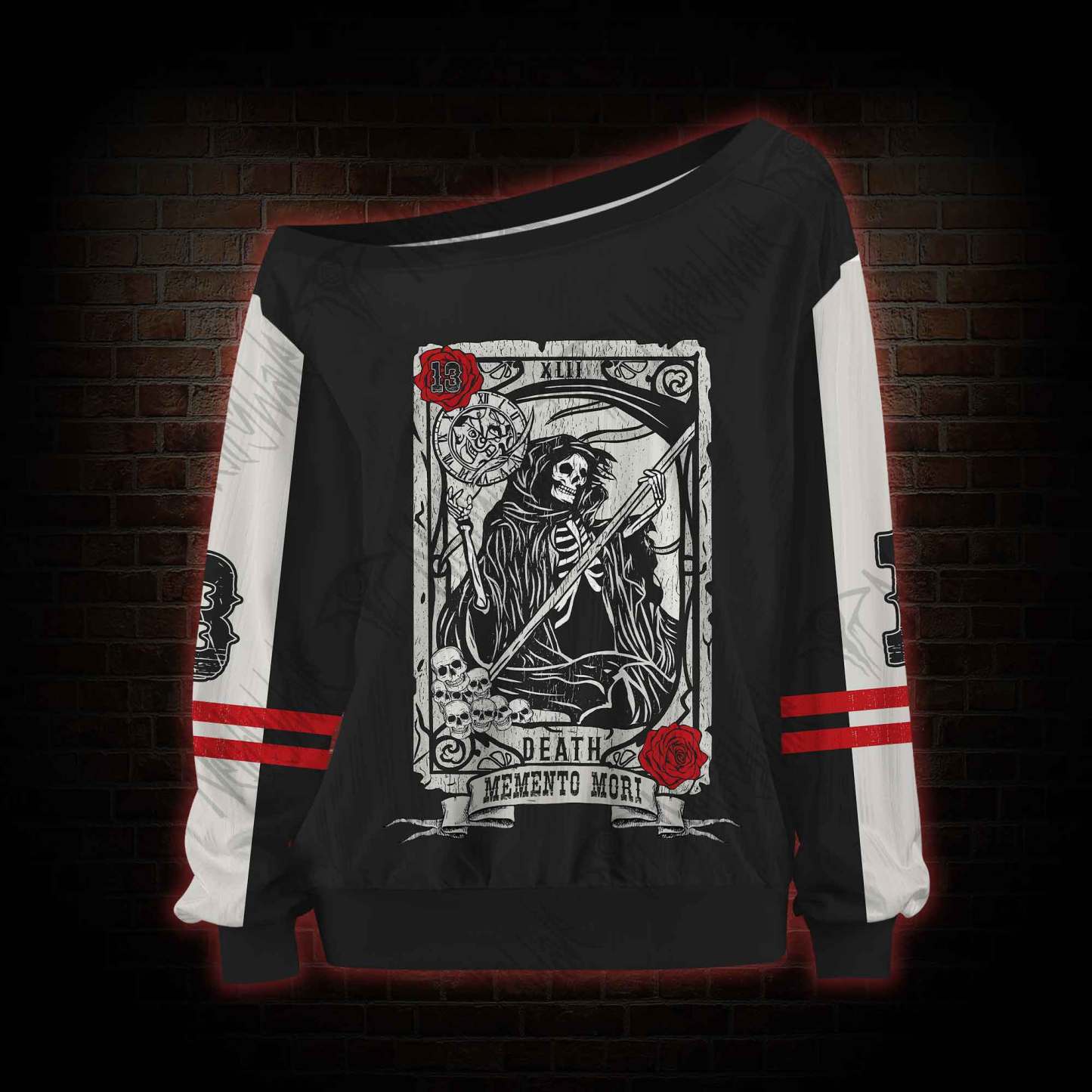 Memento Mori Off Shoulder Jersey