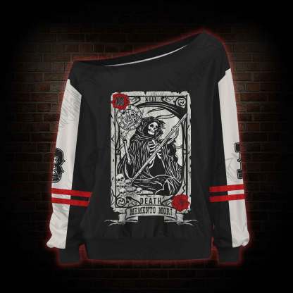 Memento Mori Off Shoulder Jersey