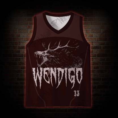 Wendigo Horror Mesh Jersey Tank Top