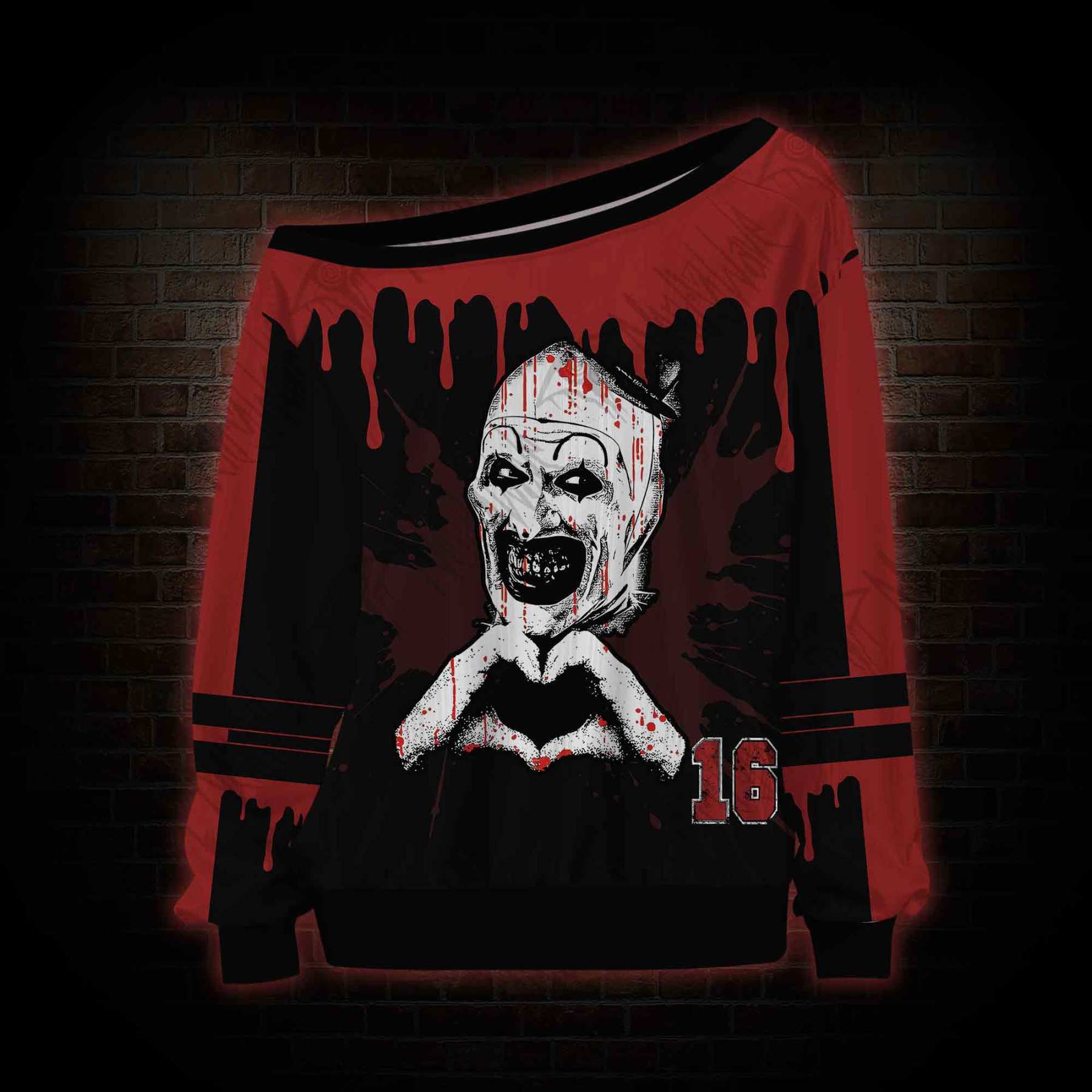 We All Float Down Here Off Shoulder Jersey