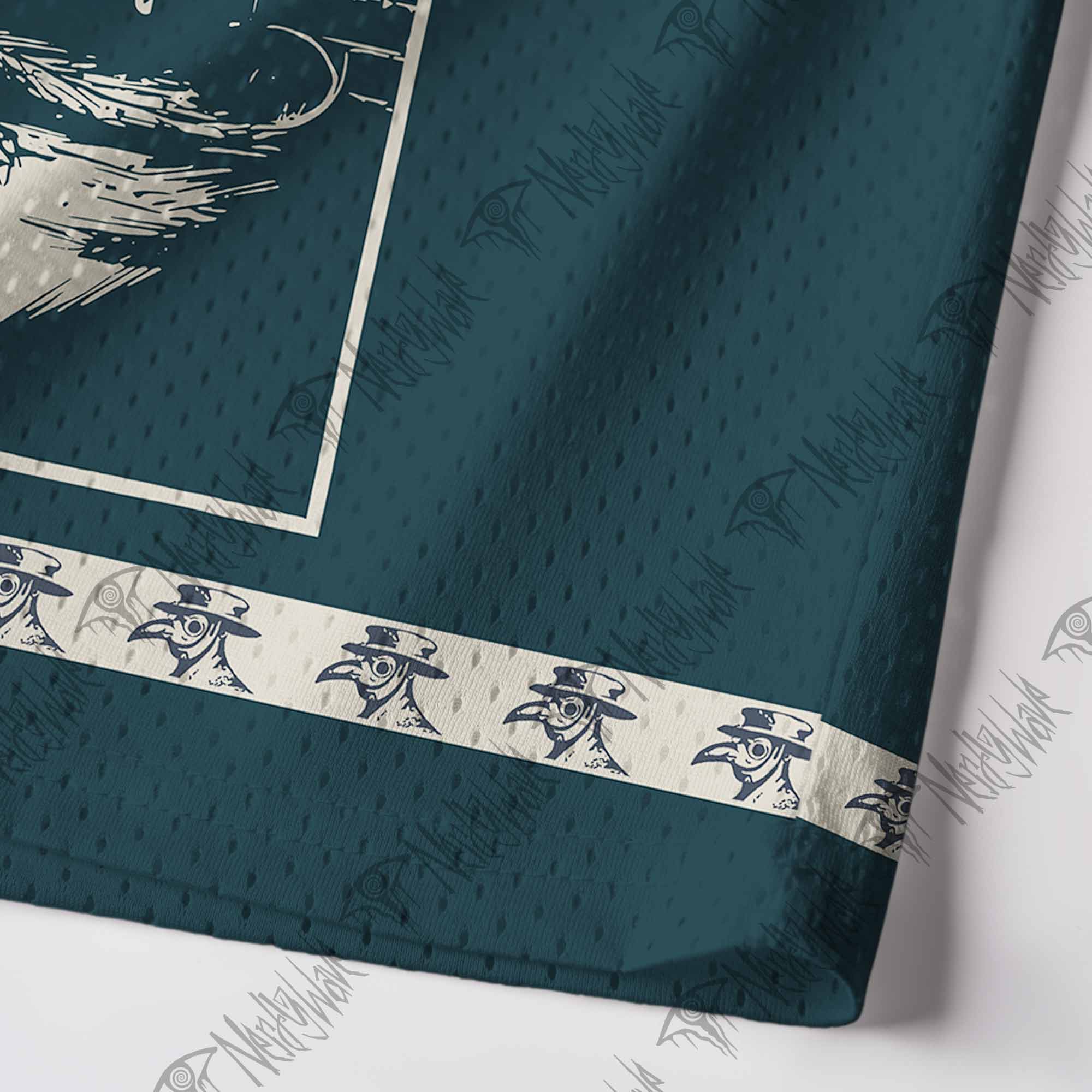 Black Death European Tour1347-1351 Mesh Jersey Tank Top