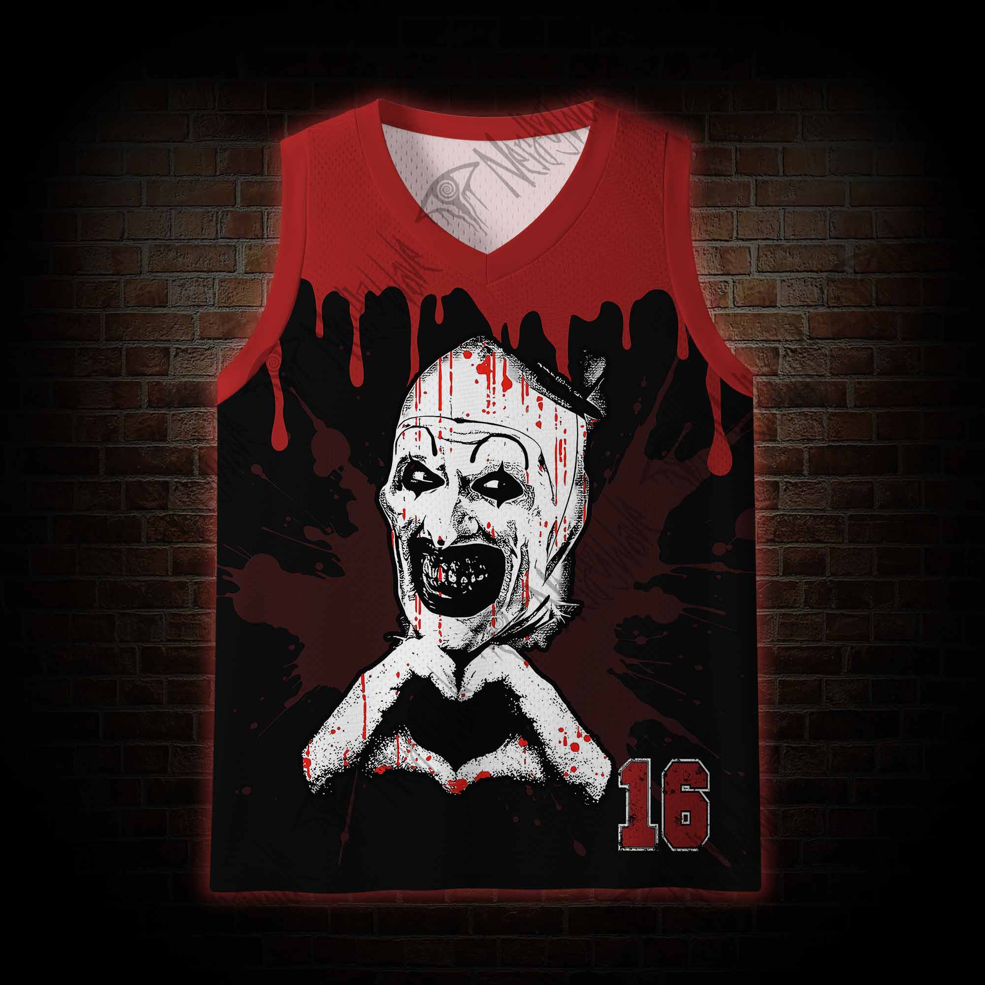 Art is Not a Joke Mesh Jersey Tank Top