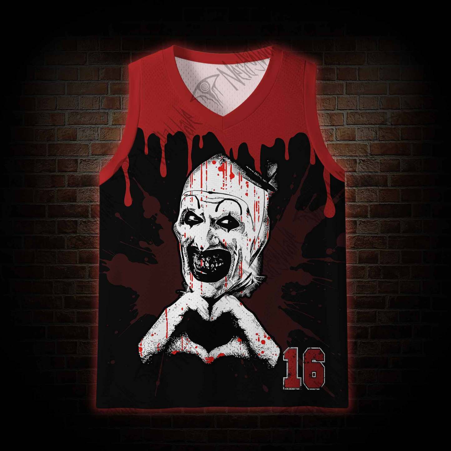 Art is Not a Joke Mesh Jersey Tank Top