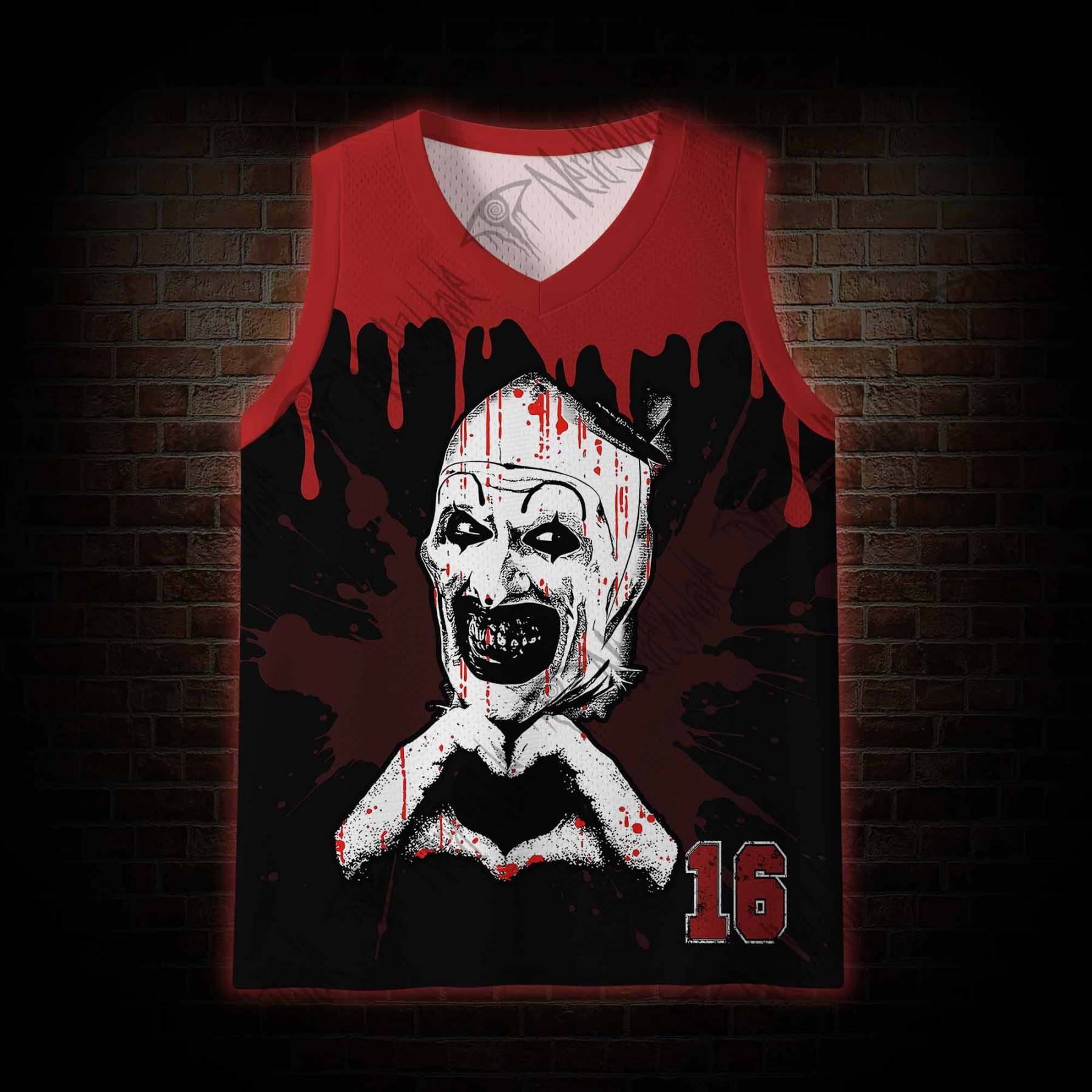 Art is Not a Joke Mesh Jersey Tank Top