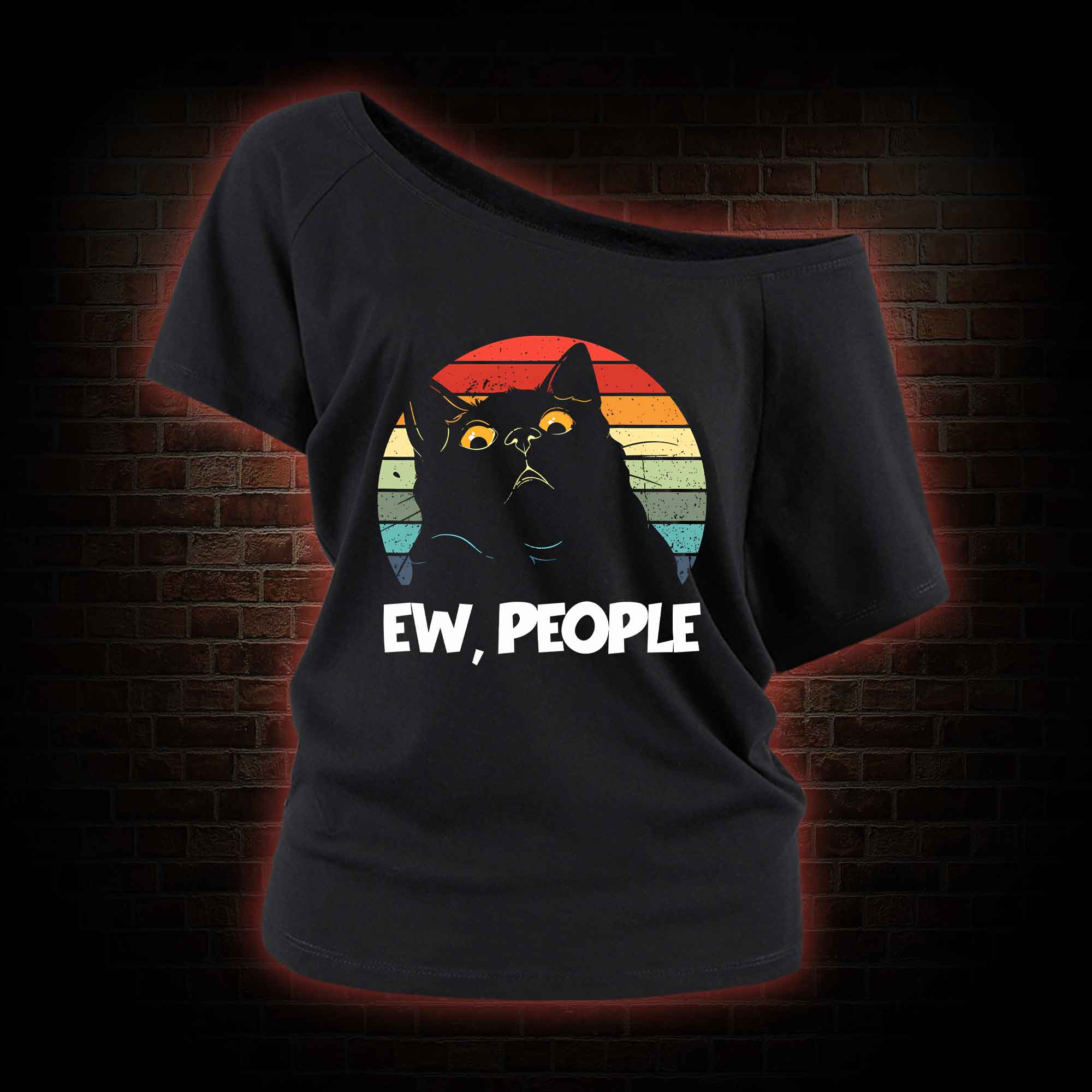 Ew People Off Shoulder T-shirts