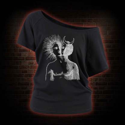 Duality Off Shoulder T-shirts