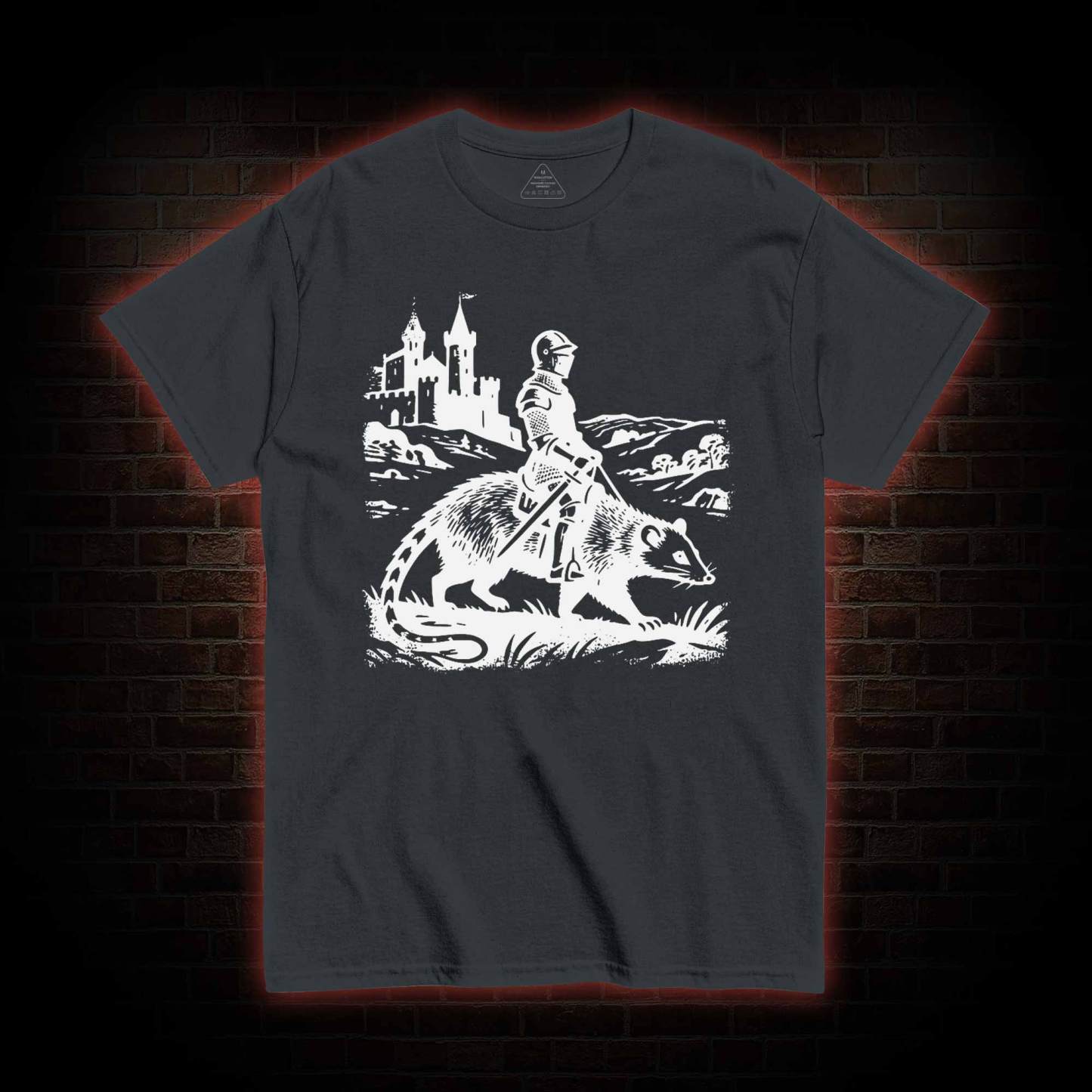 Knight Opossum T-shirt