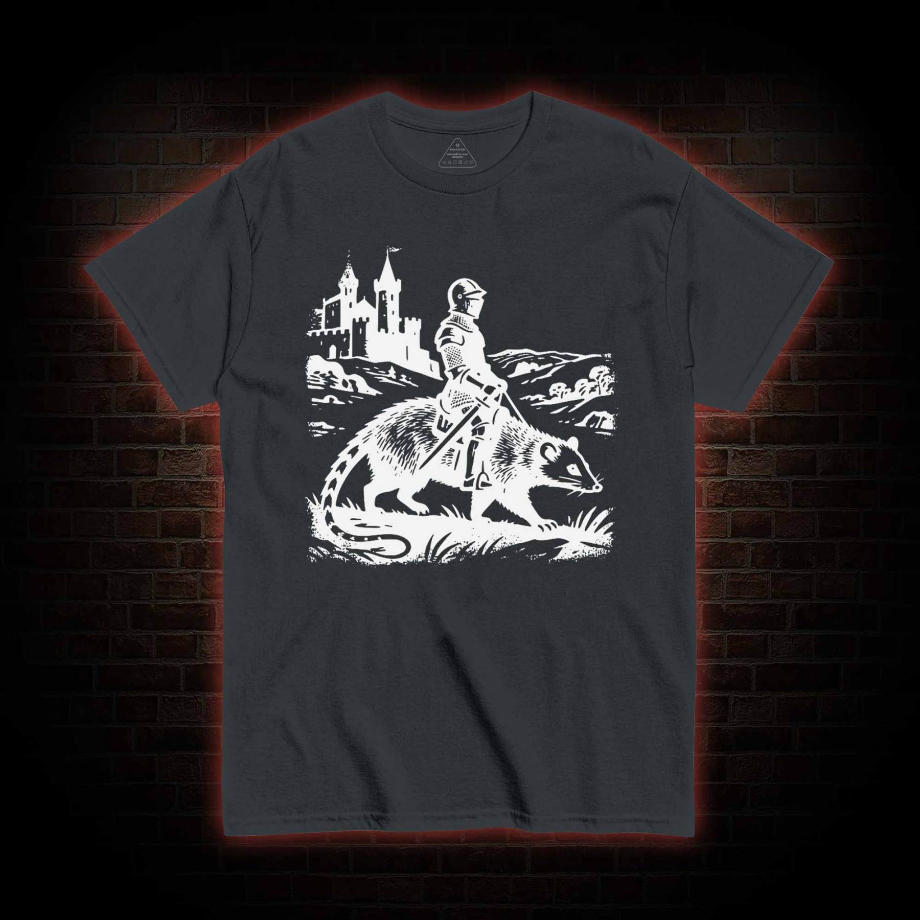 Knight Opossum T-shirt