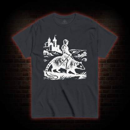 Knight Opossum T-shirt
