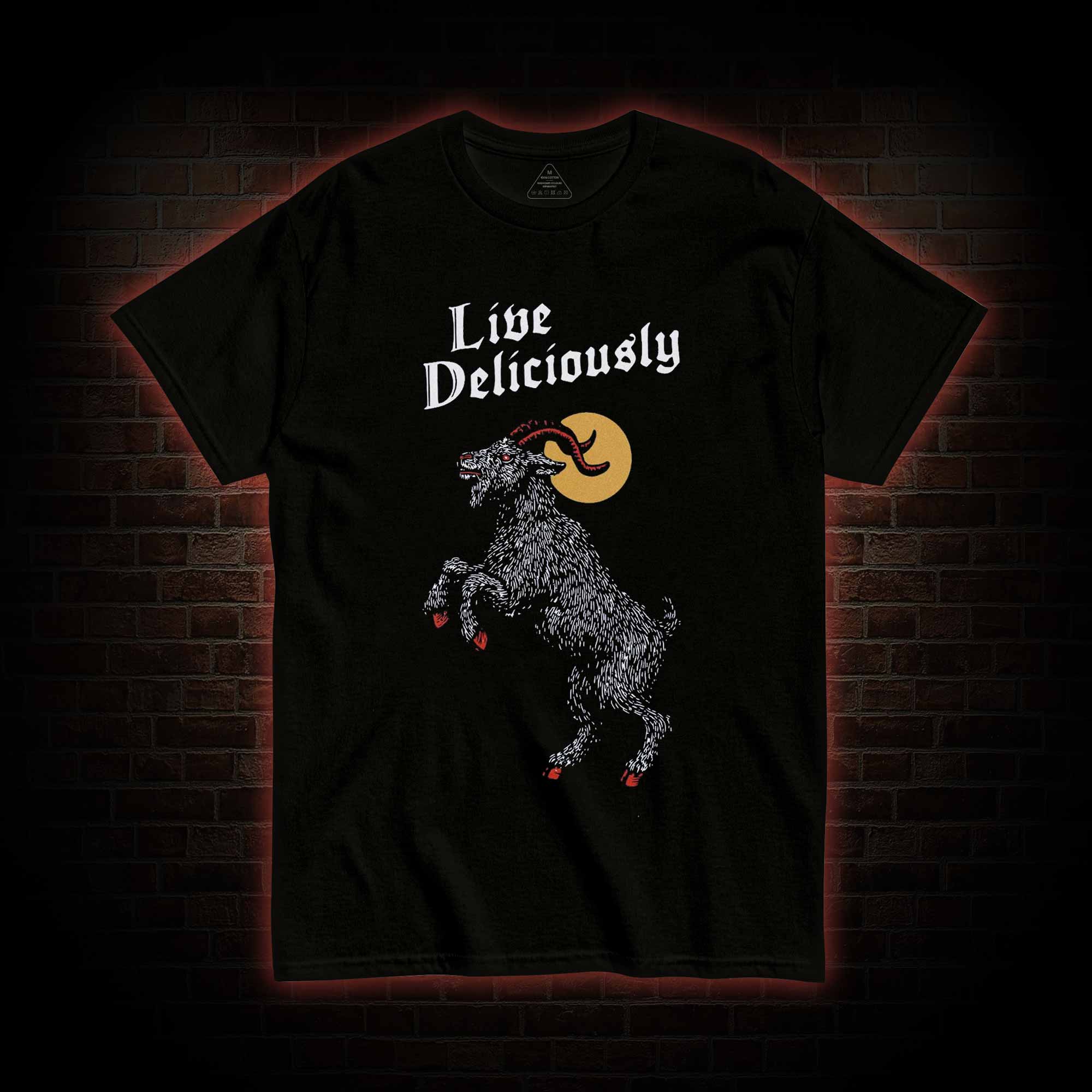 Live Deliciously T-shirt