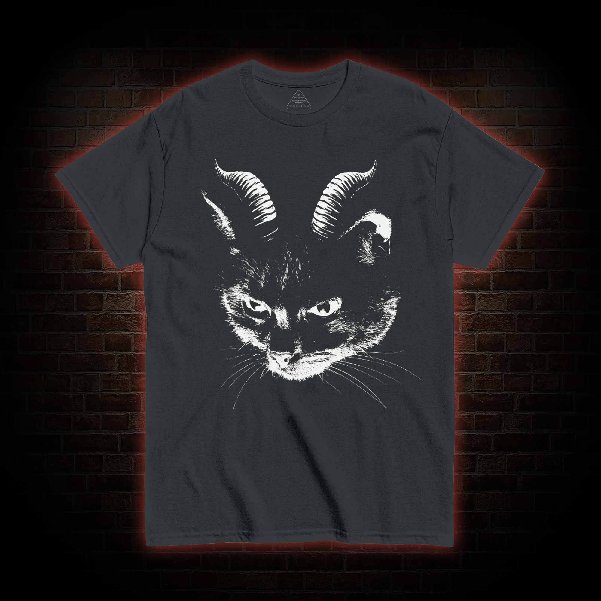 Dark Evil Black Cat T-shirt