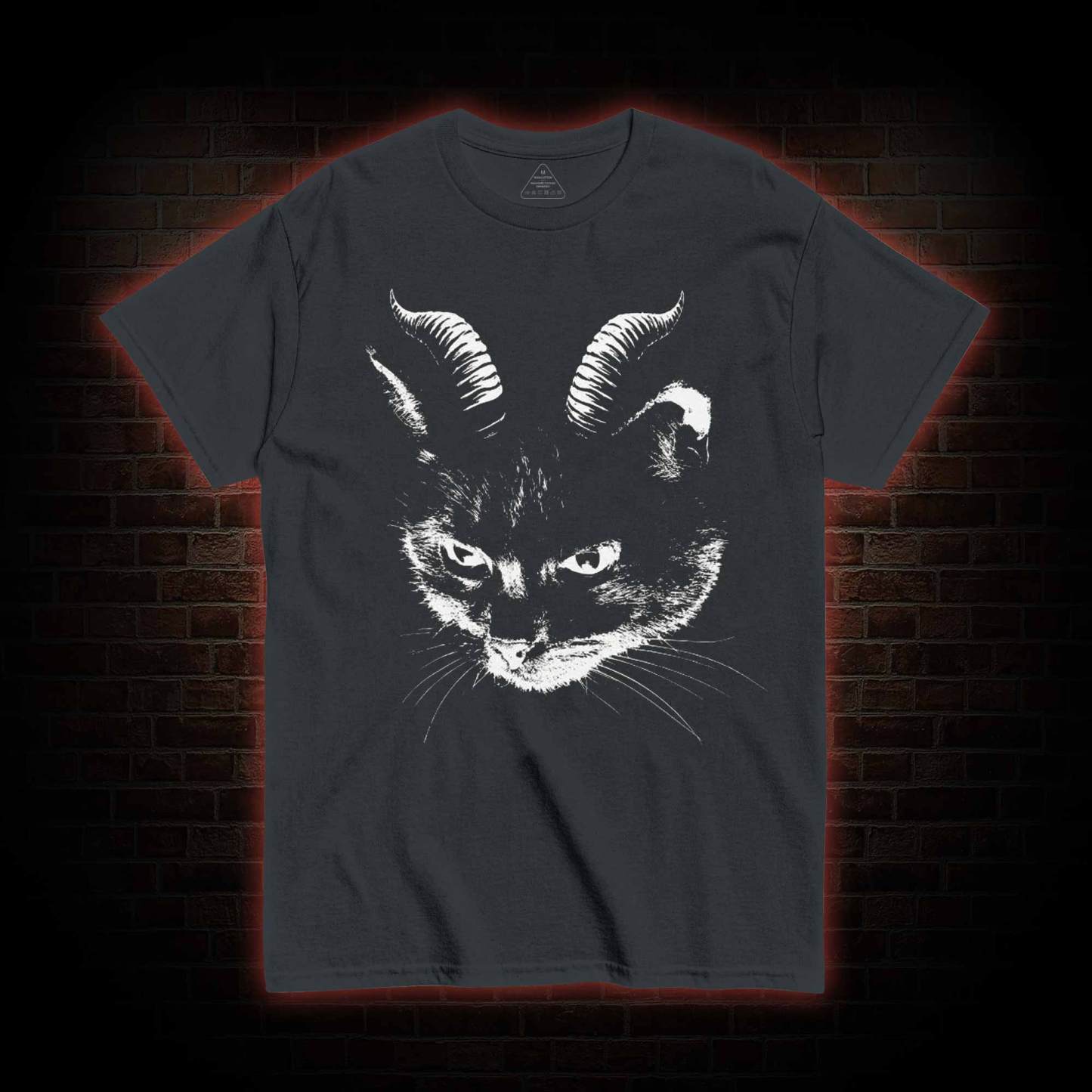 Dark Evil Black Cat T-shirt