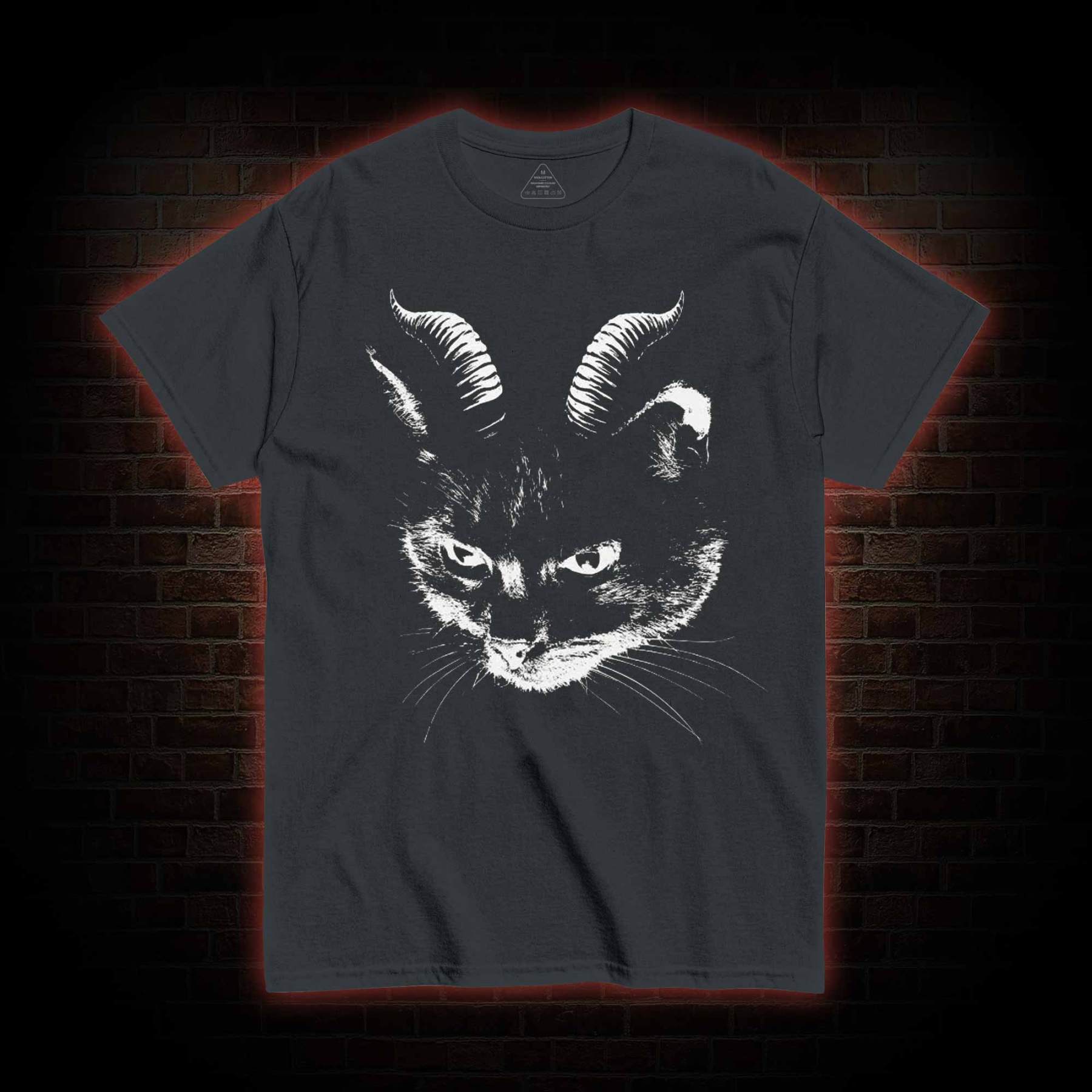 Dark Evil Black Cat T-shirt