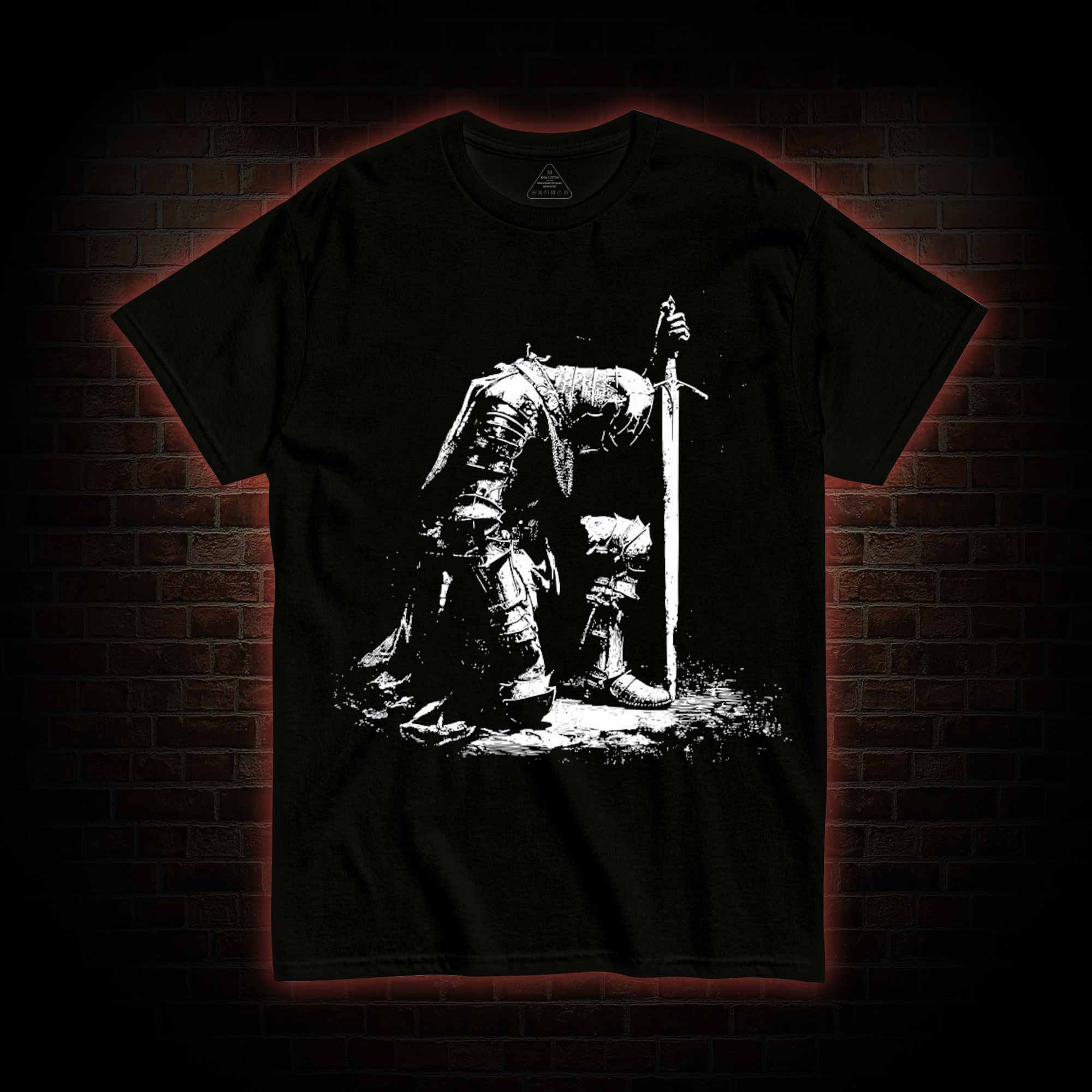 Dark Fantasy Knight T-shirt