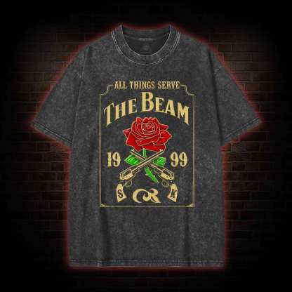 All Things Serve the Beam Washed T-shirt