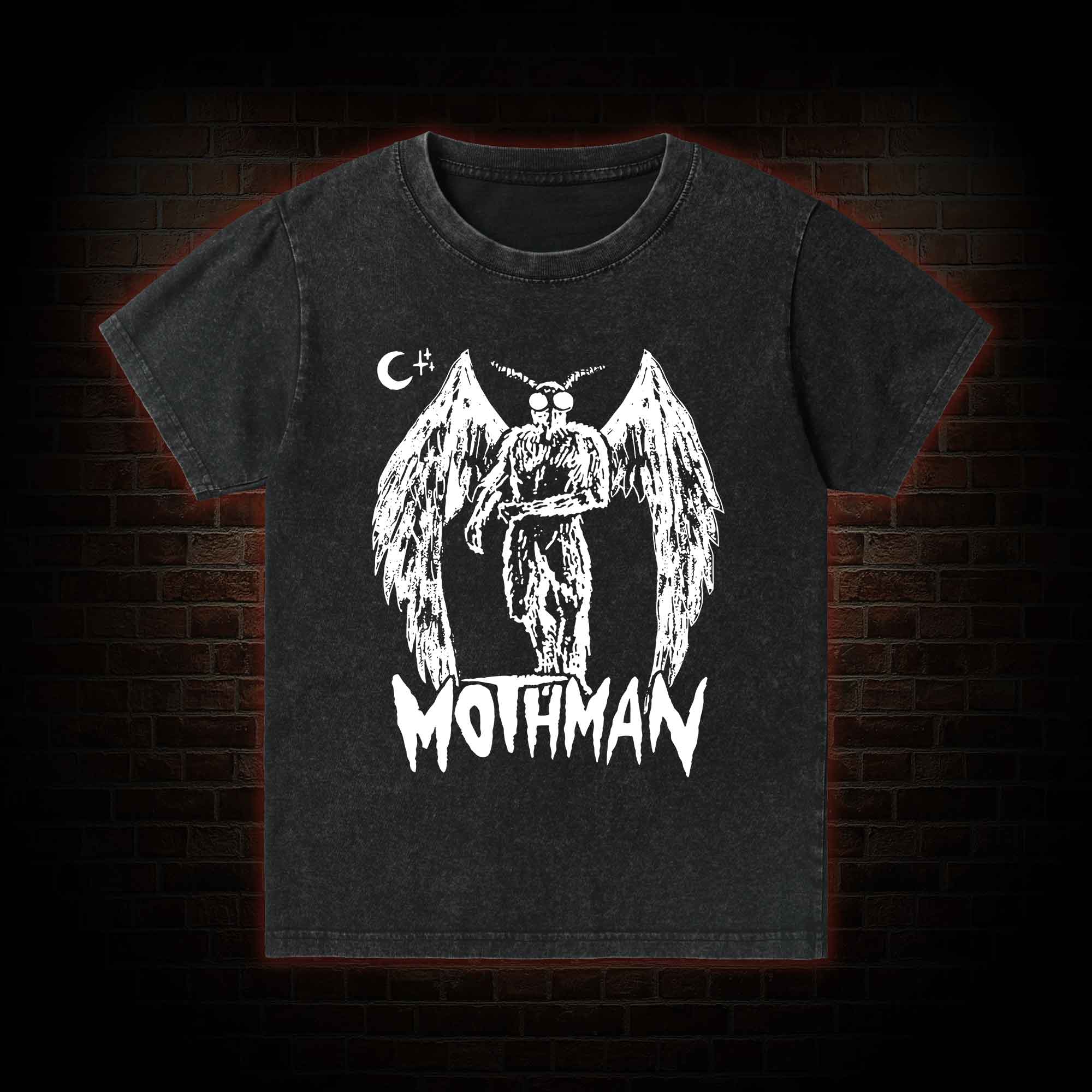 Mothman Kid Washed T-Shirt
