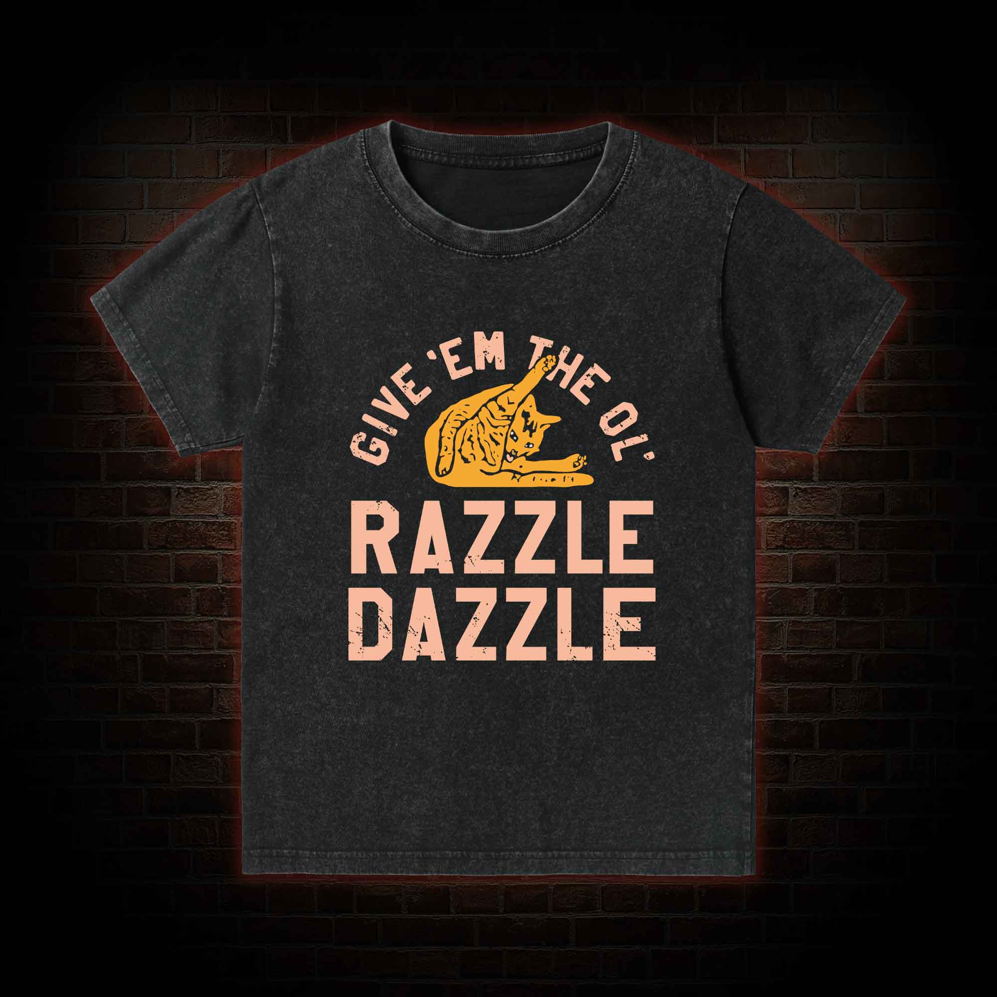 Razzle Dazzle Kid Washed T-Shirt
