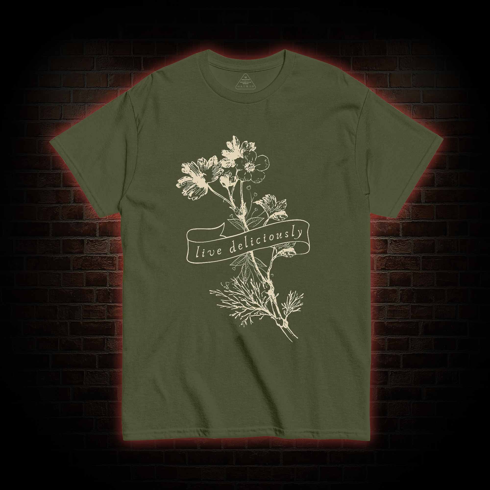 Live Deliciously T-shirt