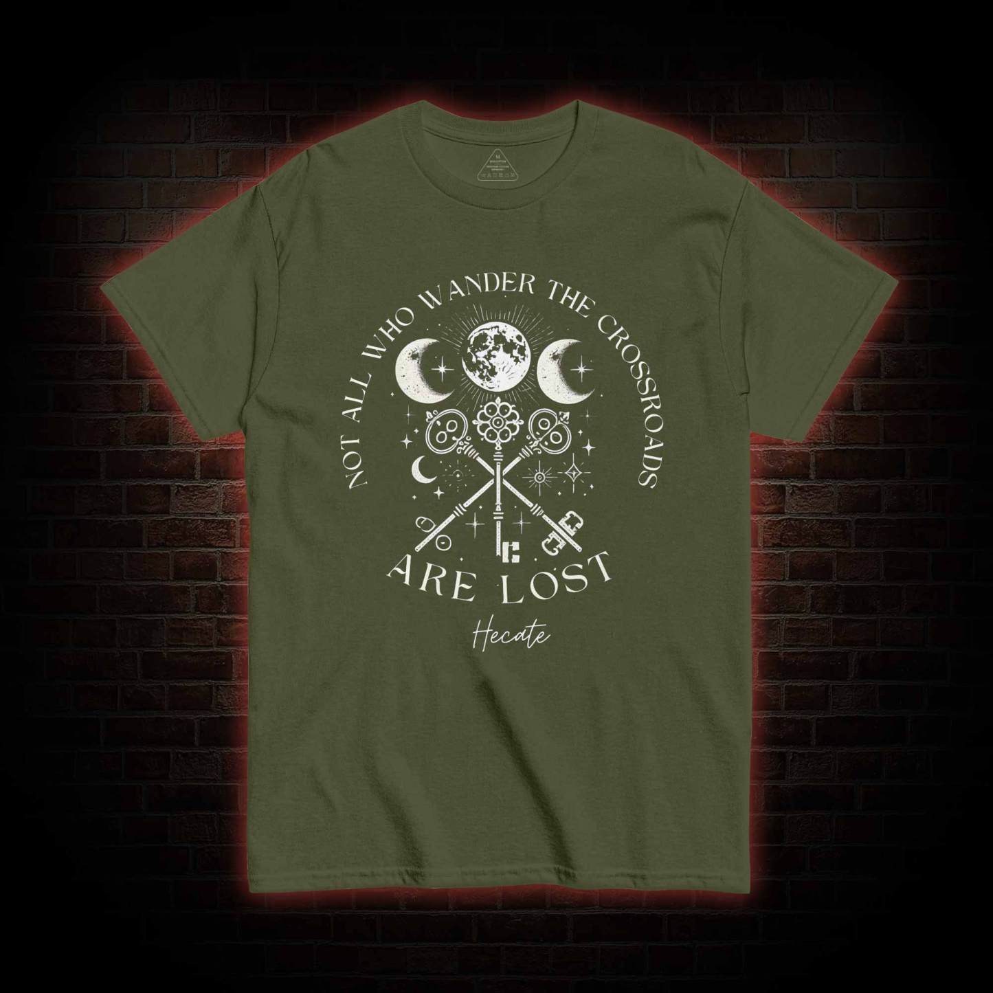 Not All Who Wander the Crossroads are Lost T-shirt